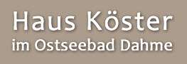 Haus Köster im Ostseebad Dahme